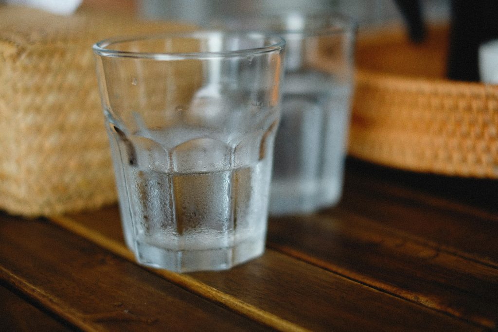 glas water