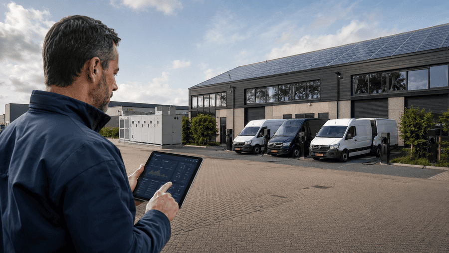 energiemeting van zonnepanelen